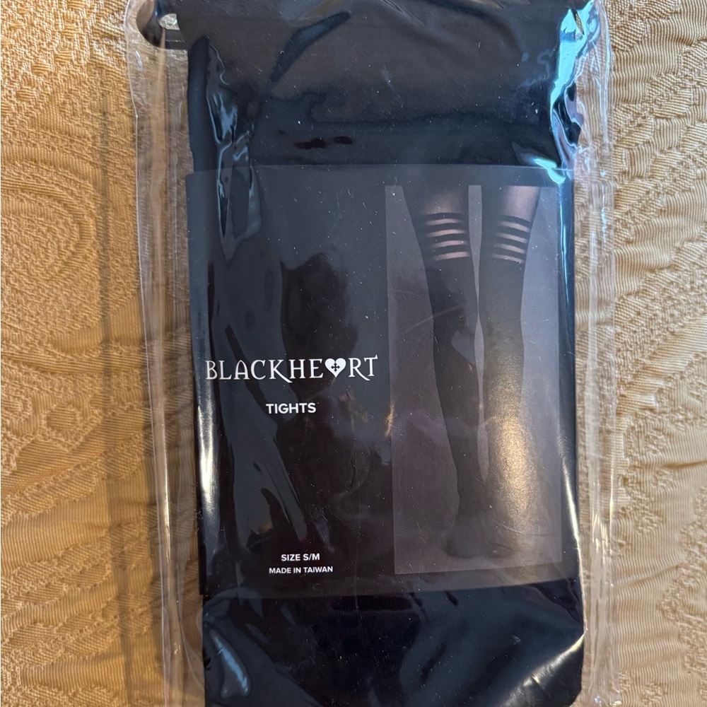 Blackheart Midnight Black Tights